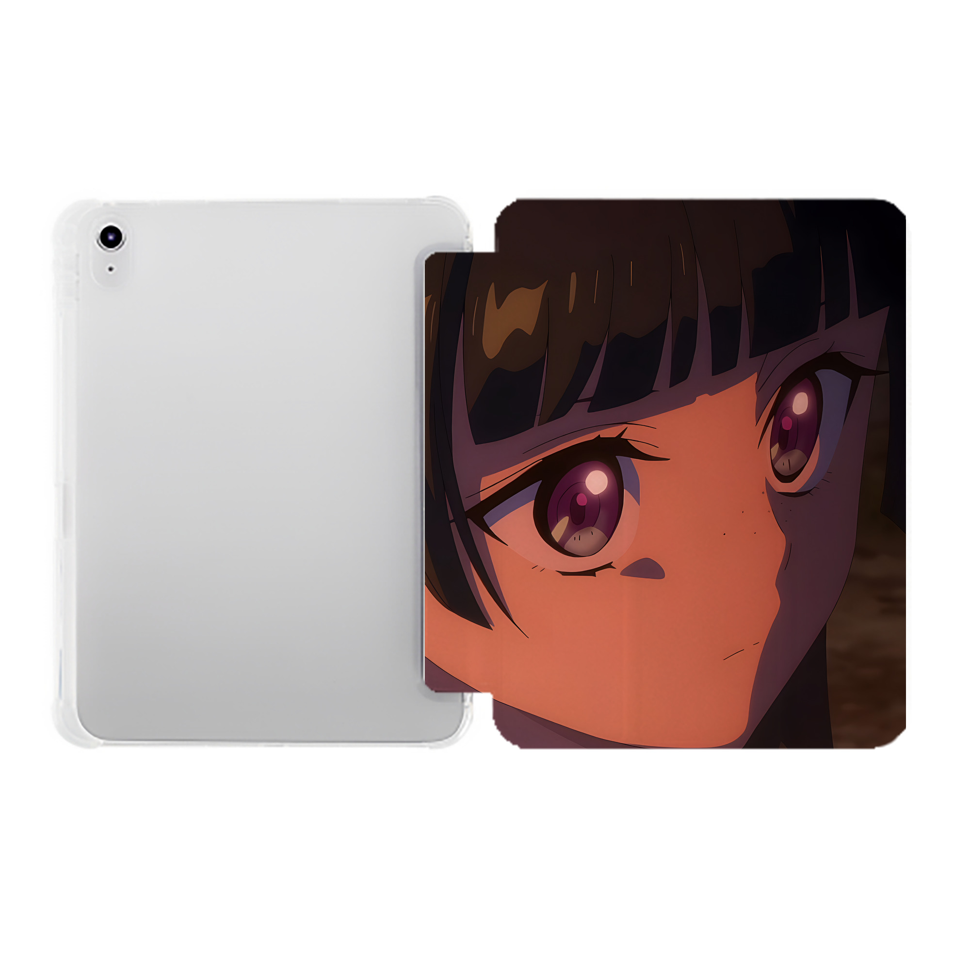 （画像用） 薬屋のひとりごと The Apothecary Diaries IPad ケース ペン収納付き 三つ折りスタンド PUレザー×シリコン 対応機種9.5/10.5/10.9インチ